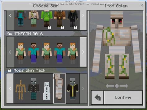 minecraft mob skin